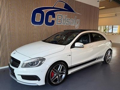 Hvid Brugt 2014 Mercedes A45 AMG AMG Hatchback | 299.900 kr.