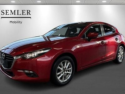 Rød Brugt 2017 Mazda 3 Vision Hatchback | 109.900 kr. (God pris)