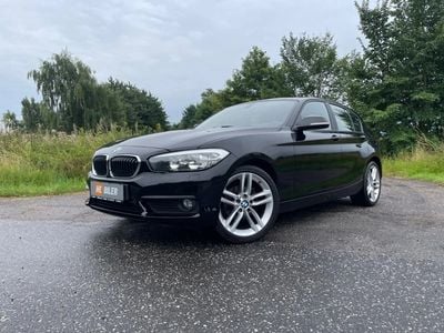 Brugt BMW 118 136 HK (100 kW) 2016 Sort Hatchback
