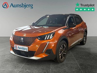 Brugt Peugeot e-2008 GTi 100 kW (136 HK) 2023 Orange SUV