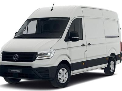 Hvid Ny 2025 VW Crafter Van | 389.900 kr.