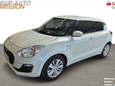 Hvid Brugt 2019 Suzuki Swift Action Hatchback | 94.700 kr. (Fair pris)