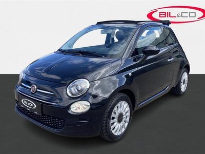 brugt Fiat 500C 1,2 Eco Lounge Start & Stop 69HK Cabr.