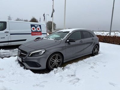 Brugt Mercedes A220 AMG line 177 HK (130 kW) 2017 Gråmetal Hatchback