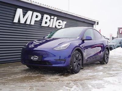 Brugt Tesla Model Y Long Range RWD 250 kW (340 HK) 2024 Blåmetal SUV