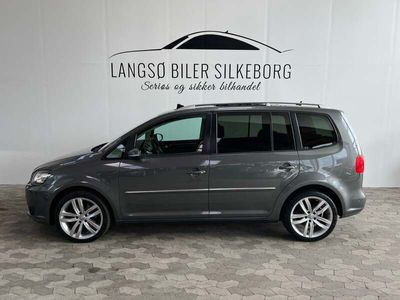 brugt VW Touran 2,0 TDi 140 Highline DSG BMT 7prs