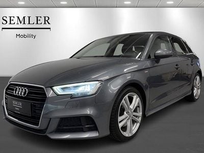 Gråmetal Brugt 2019 Audi A3 Sportback Sport Hatchback | 219.900 kr. (Fair pris)