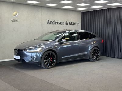 Gråmetal Brugt 2019 Tesla Model X Performance SUV | 489.900 kr.