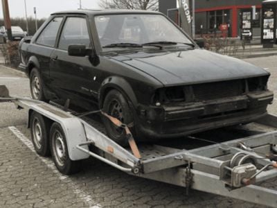 Sort Brugt 1984 Ford Escort | 48.500 kr.