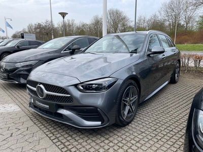 brugt Mercedes C220 d 2,0 AMG Line stc. aut.