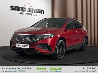 Rødmetal Brugt 2024 Mercedes EQA300 AMG line SUV | 359.900 kr. (God pris)