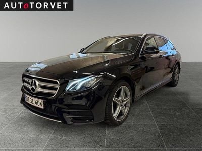 Sort Brugt 2019 Mercedes E300 AMG line Stationcar | 295.700 kr. (Fair pris)