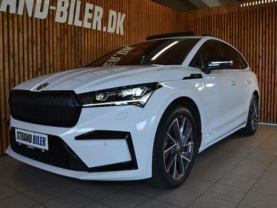 Hvid Brugt 2021 Skoda Enyaq iV SportLine SUV | 299.800 kr. (Fair pris)