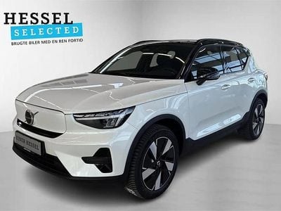 Crystal white metallic Brugt 2023 Volvo XC40 Core SUV | 279.900 kr. (Super pris)