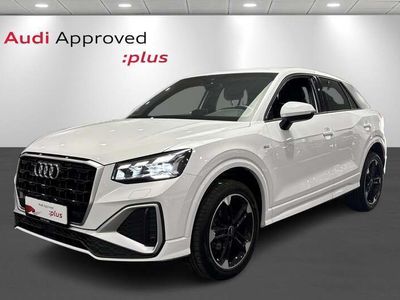 Hvid Brugt 2021 Audi Q2 S-Line SUV | 279.900 kr. (Lidt for dyr)
