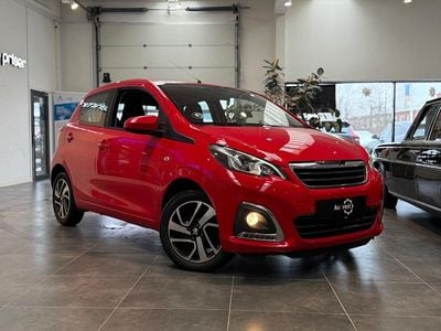 Brugt Peugeot 108 Allure 69 HK (50 kW) 2016 Rød Hatchback