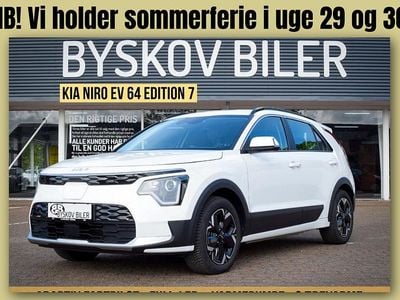 Hvid Brugt 2023 Kia e-Niro Edition 7 SUV | 227.995 kr. (God pris)