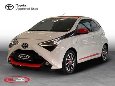 Hvid Brugt 2019 Toyota Aygo x-sky Hatchback | 99.900 kr. (Lidt for dyr)