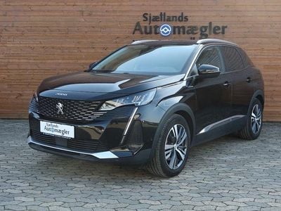 Brugt Peugeot 3008 Allure 225 HK (165 kW) 2020 Sort SUV