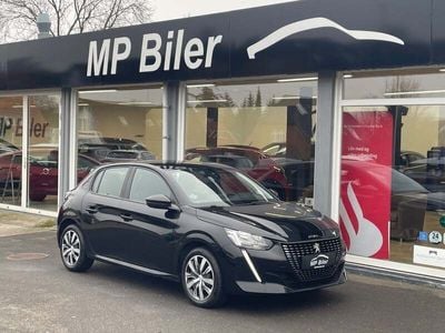 Sort Brugt 2020 Peugeot 208 Active+ Hatchback | 119.900 kr. (Fair pris)