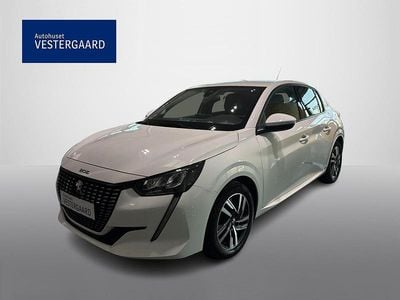 Brugt Peugeot 208 Allure 100 HK (73 kW) 2021 Hvid Hatchback