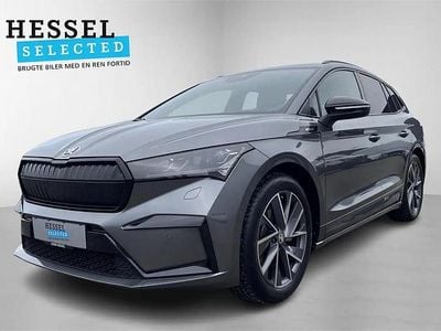 Graphite grey metallak Brugt 2022 Skoda Enyaq iV SportLine SUV | 239.900 kr. (Lidt for dyr)