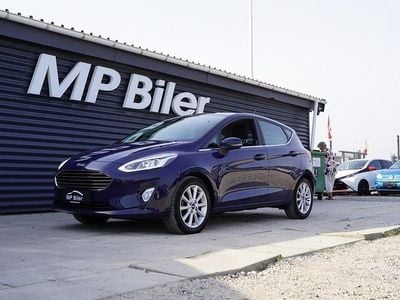Blå Brugt 2019 Ford Fiesta Titanium Hatchback | 124.900 kr. (Fair pris)