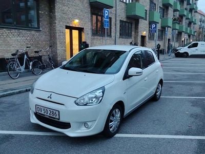 Hvid Brugt 2015 Mitsubishi Space Star Intense | 29.900 kr. (Fair pris)
