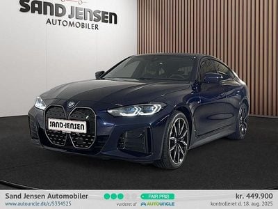 Blåmetal Brugt 2023 BMW i4 M Sport Sedan | 449.900 kr. (Fair pris)