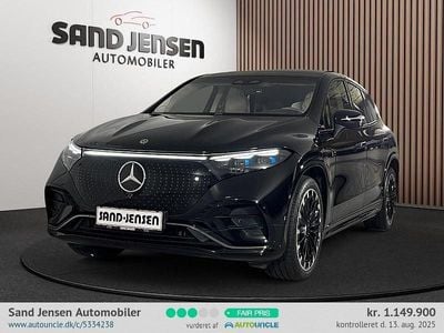 Sortmetal Brugt 2023 Mercedes EQS580 AMG line SUV | 1.149.900 kr. (Fair pris)