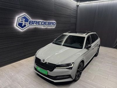 Grå Brugt 2021 Skoda Superb SportLine Stationcar | 299.500 kr. (Dyr)