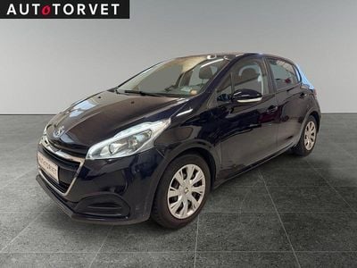 Mørkblåmetal Brugt 2016 Peugeot 208 Hatchback | 44.700 kr. (God pris)