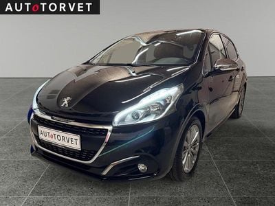 Sort Brugt 2016 Peugeot 208 Allure Hatchback | 49.700 kr. (Fair pris)