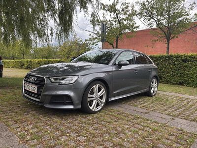 Grå Brugt 2019 Audi A3 Sportback Sport Hatchback | 164.900 kr.