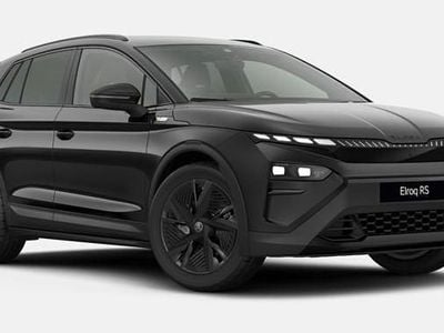 Sortmetal Ny 2025 Skoda Elroq RS SUV | 416.480 kr. (Lidt for dyr)