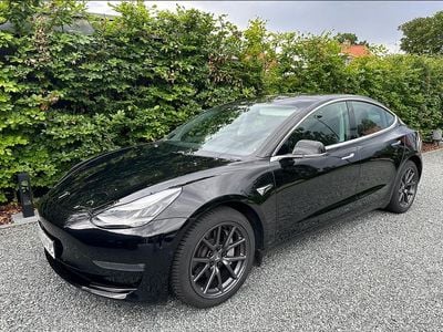 Sort Brugt 2020 Tesla Model 3 Long Range Sedan | 199.999 kr. (God pris)