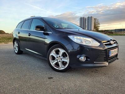 Sort Brugt 2013 Ford Focus Titanium Stationcar | 23.993 kr. (God pris)