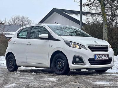 Brugt Peugeot 108 69 HK (50 kW) 2016 Hvid Hatchback