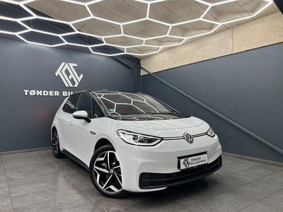 Hvid Brugt 2021 VW ID.3 Pro Performance Hatchback | 184.500 kr. (Fair pris)