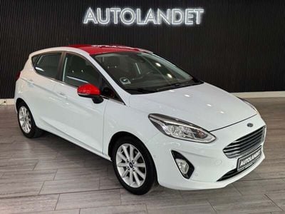 Hvid Brugt 2017 Ford Fiesta Titanium Hatchback | 84.800 kr. (Fair pris)