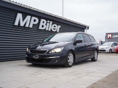 Blå Brugt 2017 Peugeot 308 Style Stationcar | 114.900 kr. (Fair pris)