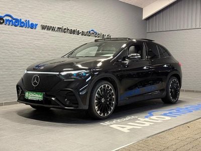 Sortmetal Brugt 2023 Mercedes EQE350 SUV AMG line SUV | 749.900 kr. (God pris)