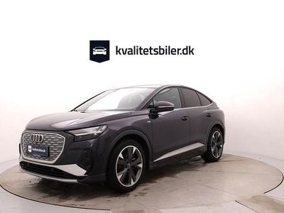 Lillametal Brugt 2023 Audi Q4 Sportback e-tron S-Line SUV | 319.900 kr. (Fair pris)