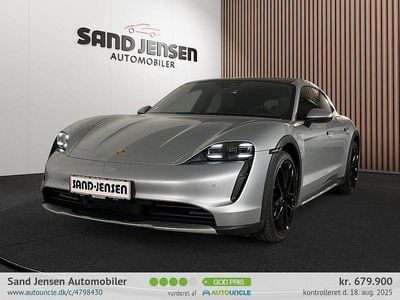 Sølvmetal Brugt 2021 Porsche Taycan Cross Turismo Sedan | 679.900 kr. (God pris)