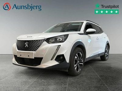 Hvid Brugt 2021 Peugeot e-2008 Allure SUV | 119.500 kr. (Fair pris)