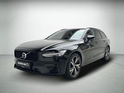 Sortmetal Brugt 2021 Volvo V90 R-Design Stationcar | 419.980 kr.