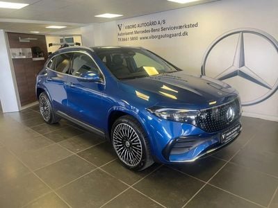 Blåmetal Brugt 2024 Mercedes EQA300 AMG line SUV | 429.900 kr. (Lidt for dyr)