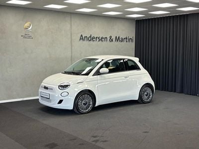 Hvid Brugt 2022 Fiat 500e Icon Hatchback | 118.800 kr. (God pris)