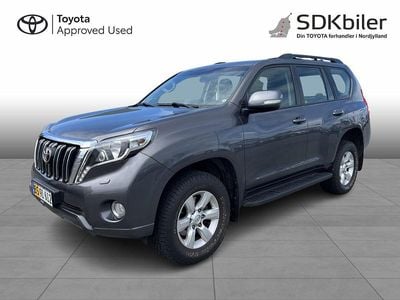 Ash grey Brugt 2017 Toyota Land Cruiser T2 SUV | 354.480 kr.
