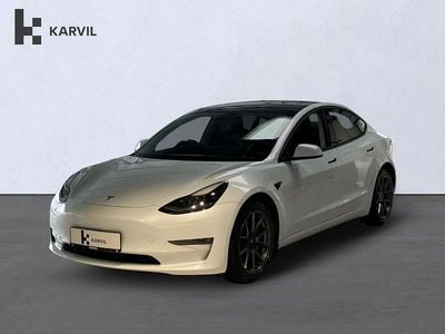 Brugt Tesla Model 3 Long Range AWD 366 kW (498 HK) 2021 Hvid Sedan